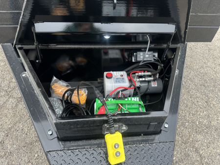 New 2026 Midsota 7x16 15.4K Scissor Lift Dump Trailer