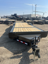 New 2025 Midsota 8.5x24 17.6k(6+18) Tilt Drive Over Fenders Equipment Trailer
