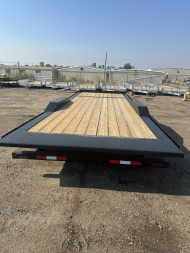 New 2025 Midsota 8.5x24 17.6k(6+18) Tilt Drive Over Fenders Equipment Trailer