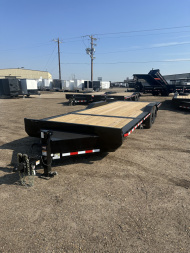 New 2025 Midsota 8.5x24 (6+18) Tilt Drive Over Fenders Equipment Trailer