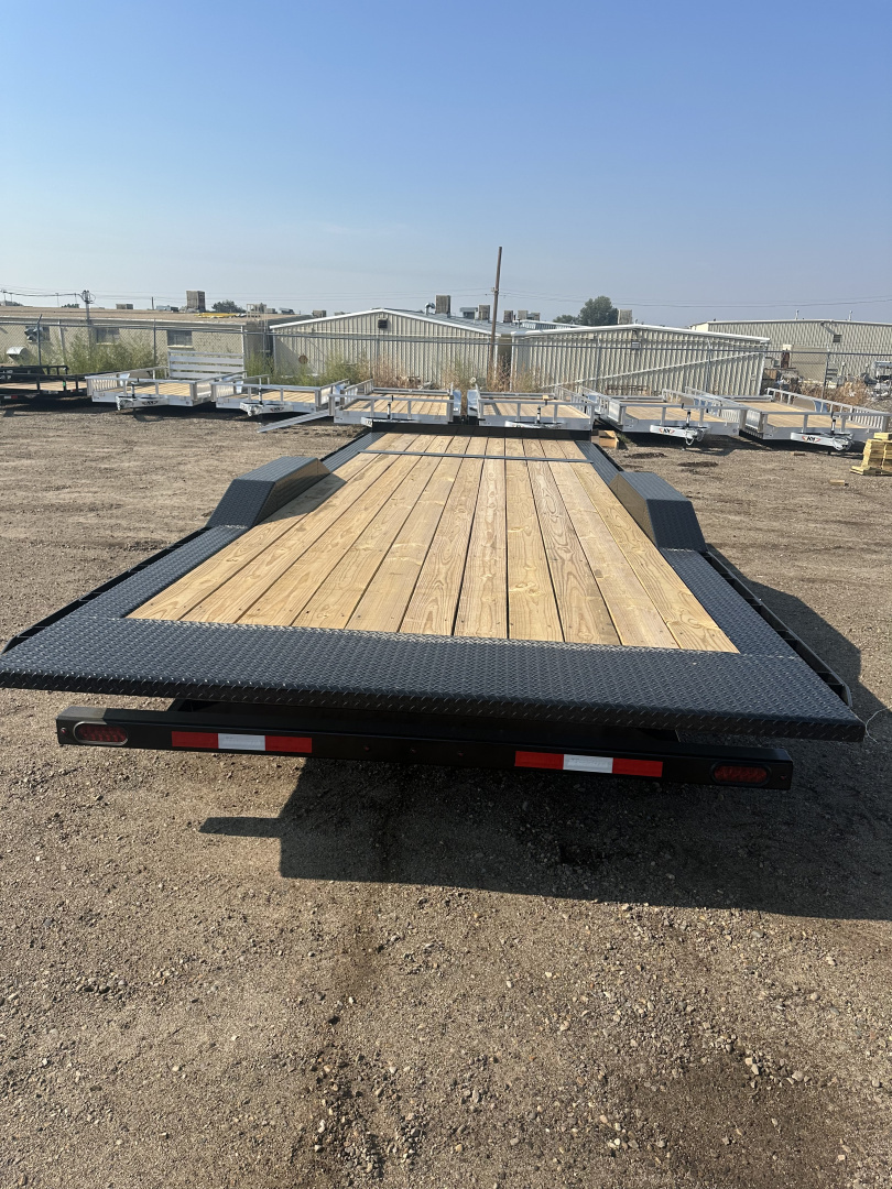 New 2025 Midsota 8.5x24 (6+18) Tilt Drive Over Fndrs Equipment Trailer