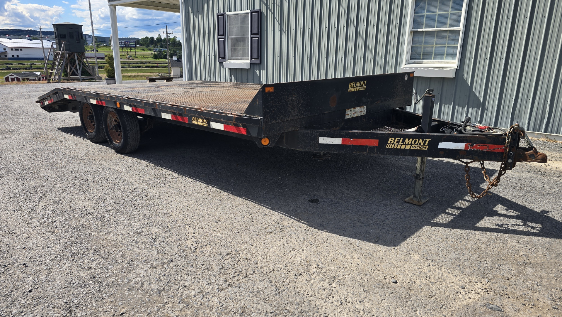 Used 2006 Belmont Deckover Trailer / 9990 GVWR / 18'