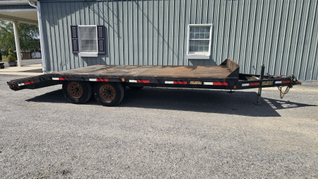 Used 2006 Belmont Deckover Trailer / 9990 GVWR / 18'