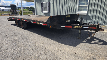 Used 2006 Belmont Deckover Trailer / 9990 GVWR / 18'