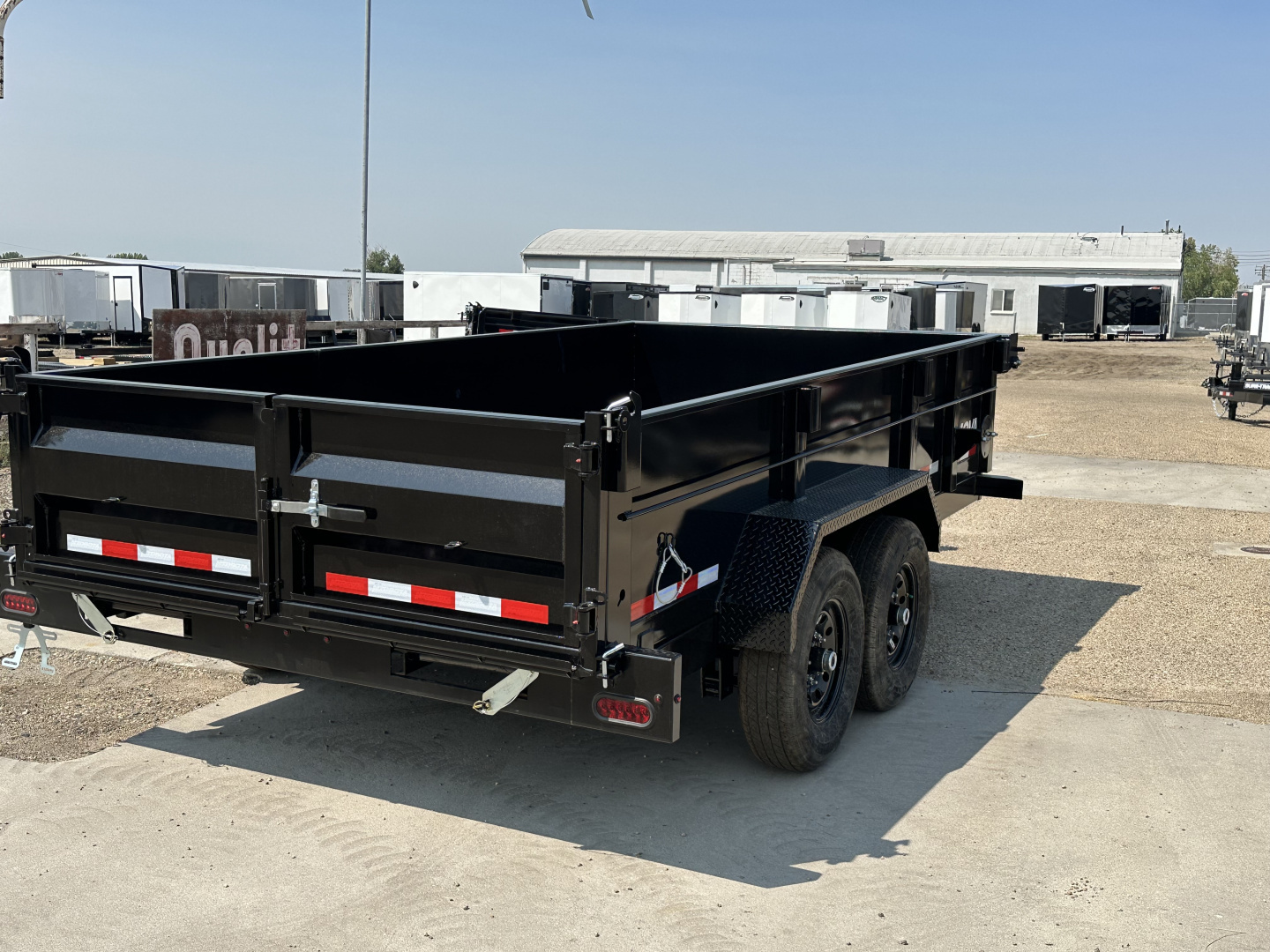New 2026 Midsota 7X14 14K Nova Scissor Dump Trailer