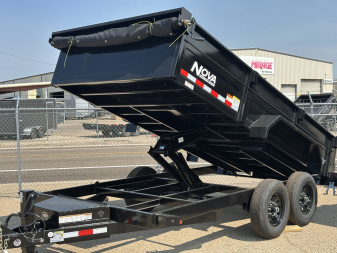New 2026 Midsota 7X14 14K Nova Scissor Dump Trailer