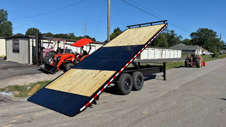 New 2025 Oak Ridge 7x22 14k Deckover Trailer