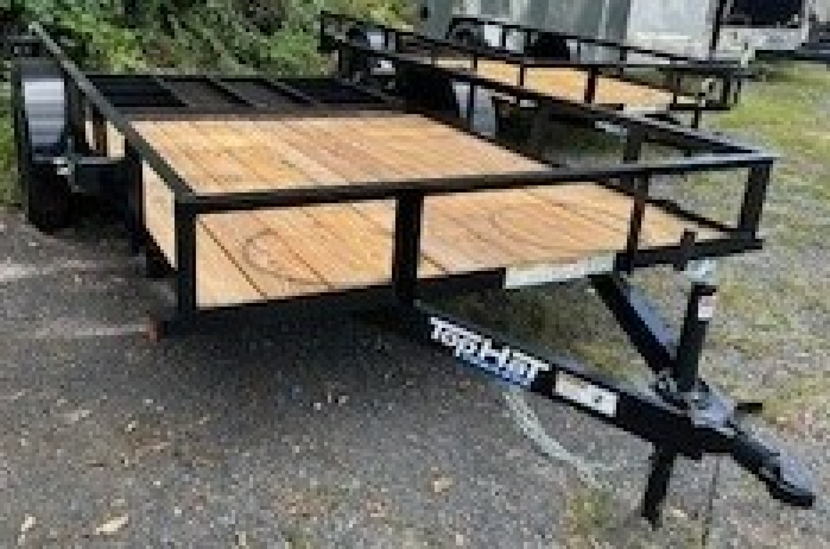 New 2025 Top Hat 6.5X12 Landscape Trailer