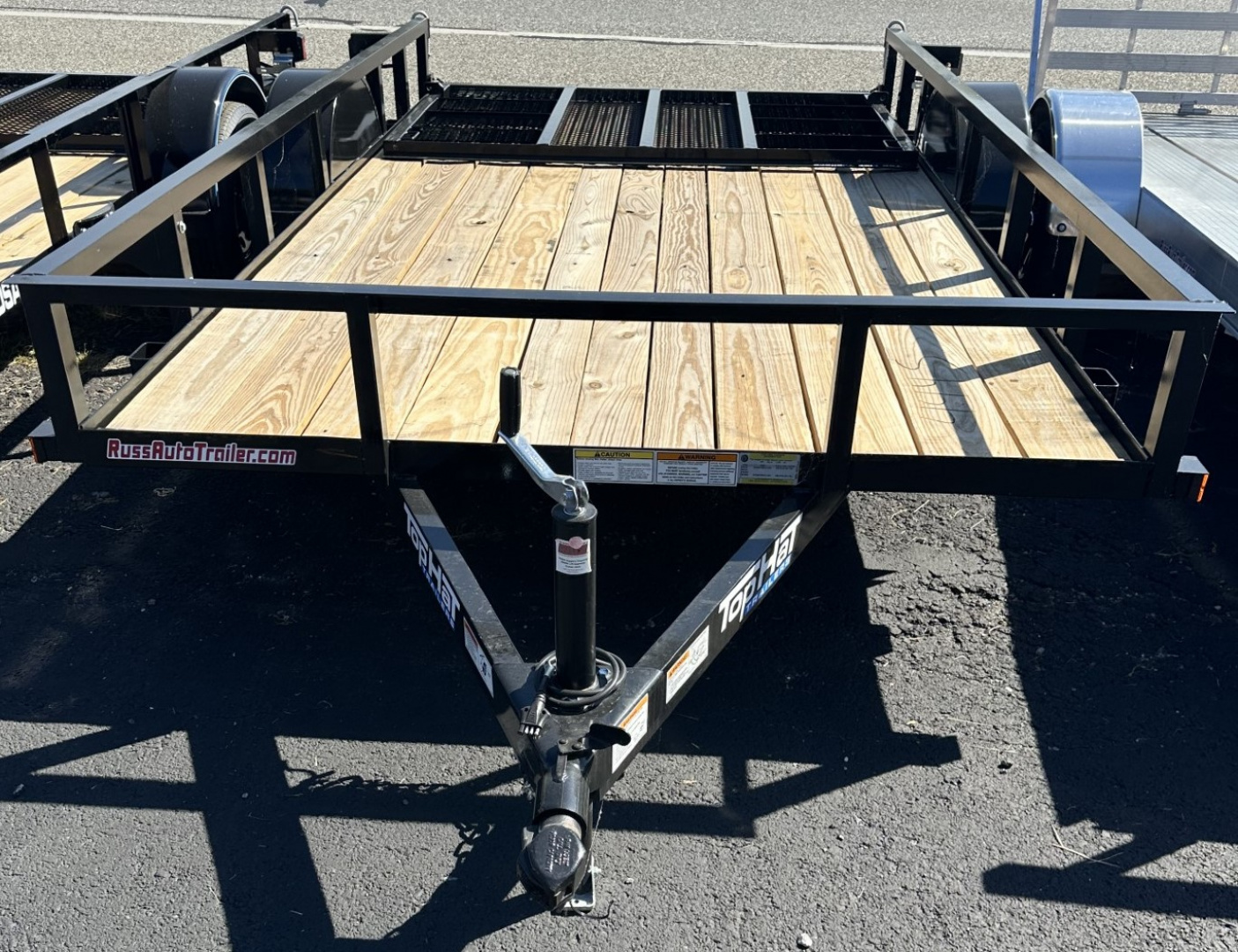 New 2025 Top Hat 6.5X12 Landscape Trailer