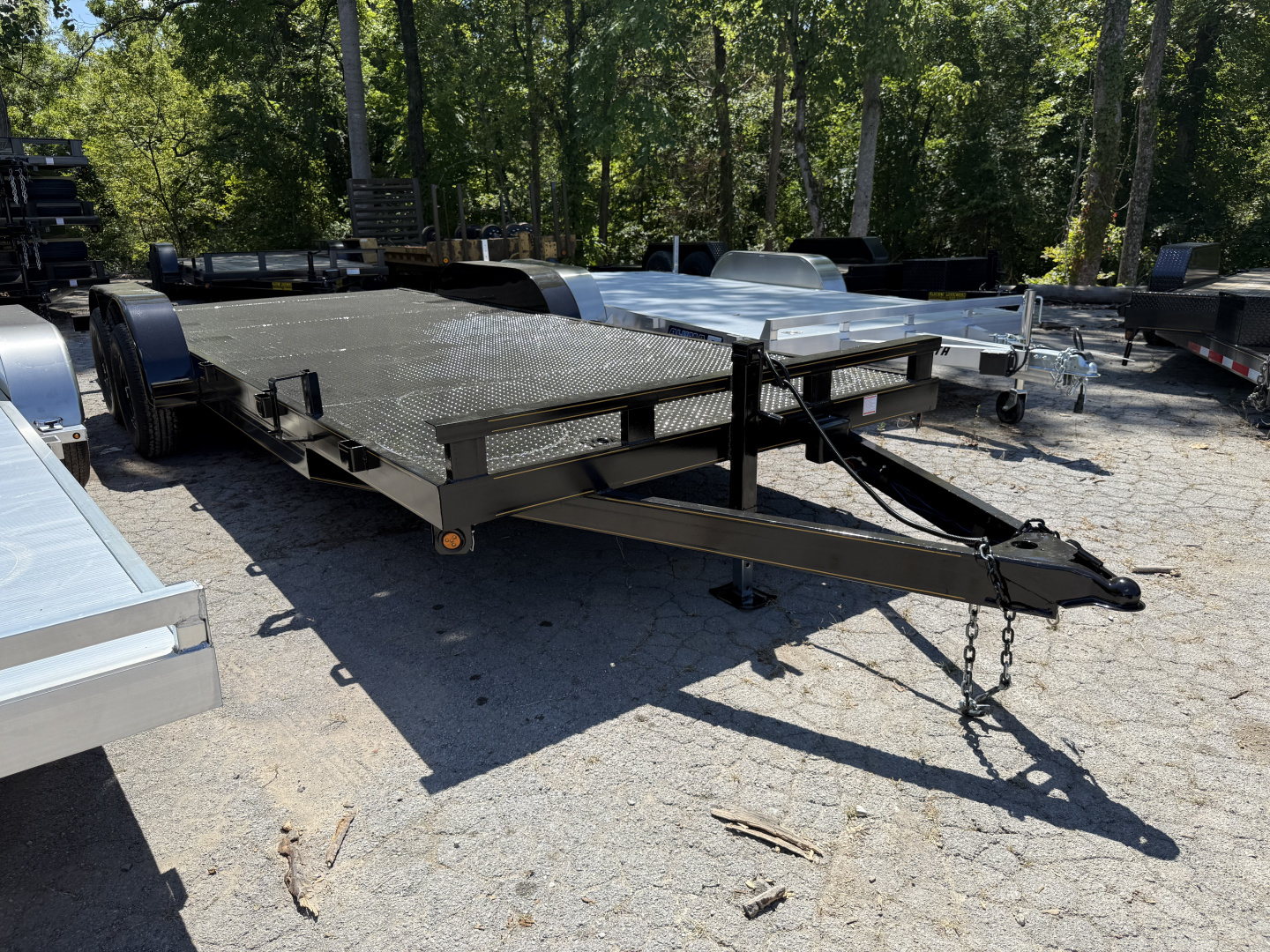 New 2025 P & T Trailers 10K 17+3 CARHAULER STEEL Car Hauler