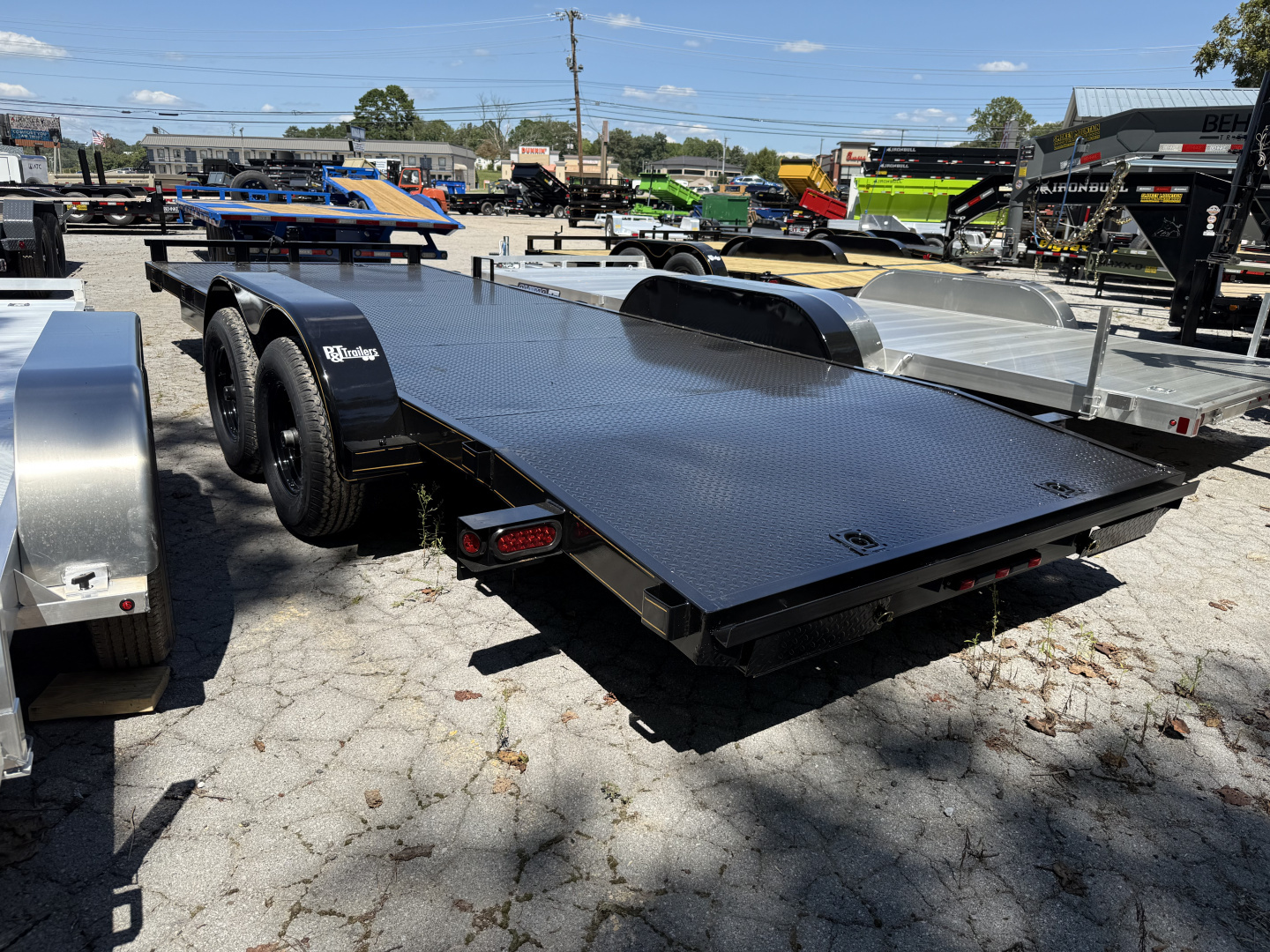 New 2025 P & T Trailers 10K 17+3 CARHAULER STEEL Car Hauler