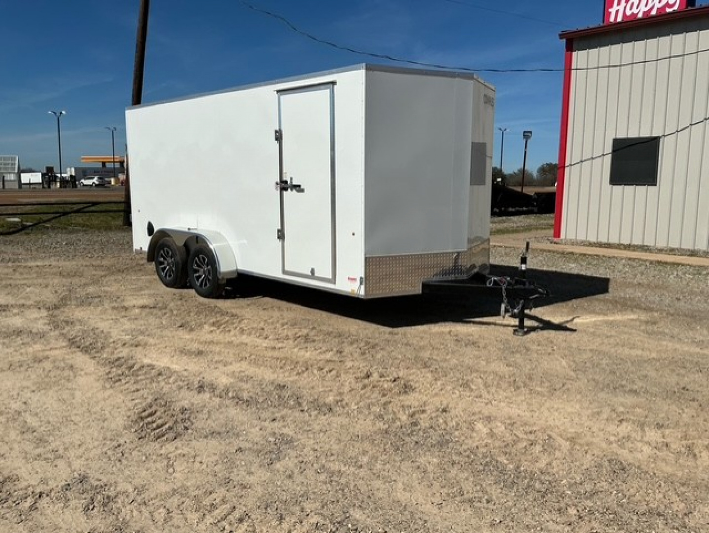 New 2026 Compass 7'x16' Enclosed Cargo Trailer - Indigo DLX