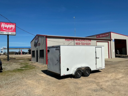 New 2026 Compass 7'x16' Enclosed Cargo Trailer - Indigo DLX