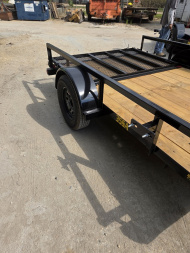 New 2026 Big Tex Trailers 6.05x10 35SA Utility Trailer