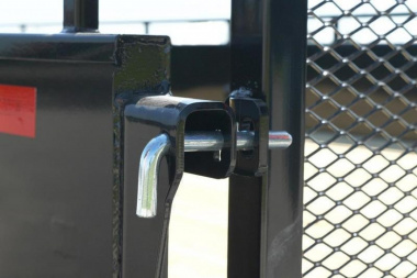 New 5 X 10 Sure Trac Tube Top Utility Trailer, 3k GVWR ****w/Set Back Jack & Fold-Flat Spring Assist Rear Gate