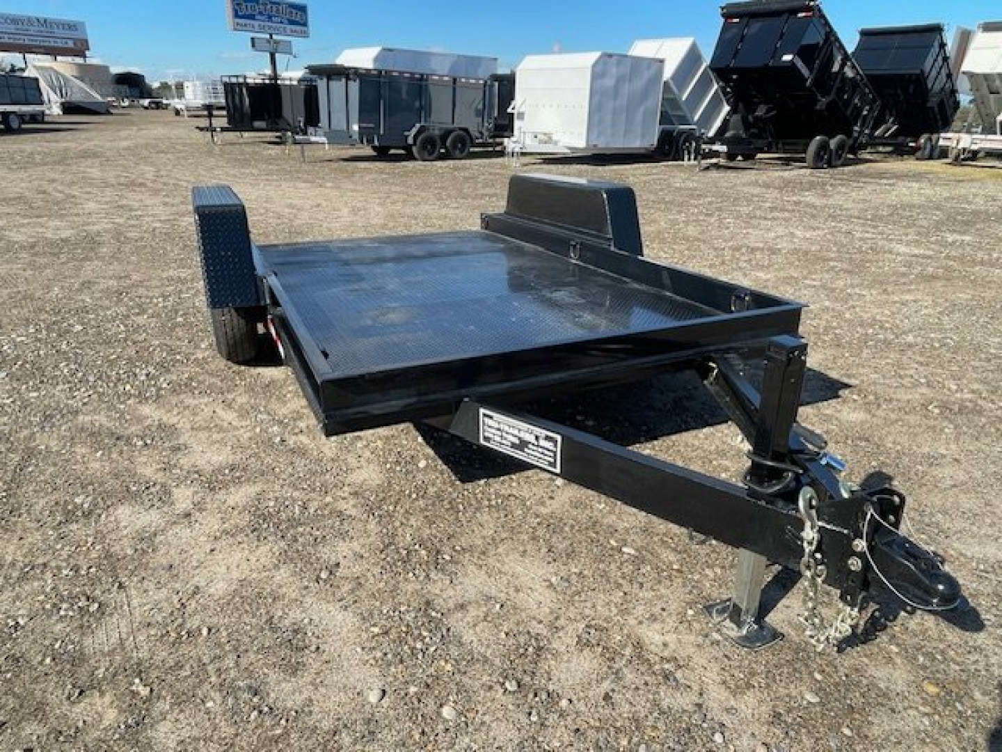 New 2025 Up to 86" Wide 14k Jump/Farm Trailer
