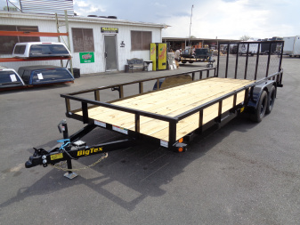 New 2026 Big Tex Trailers * 70PI-20 * 20Ft Tandem Axle Utility Trailer w/ Ramp Gate