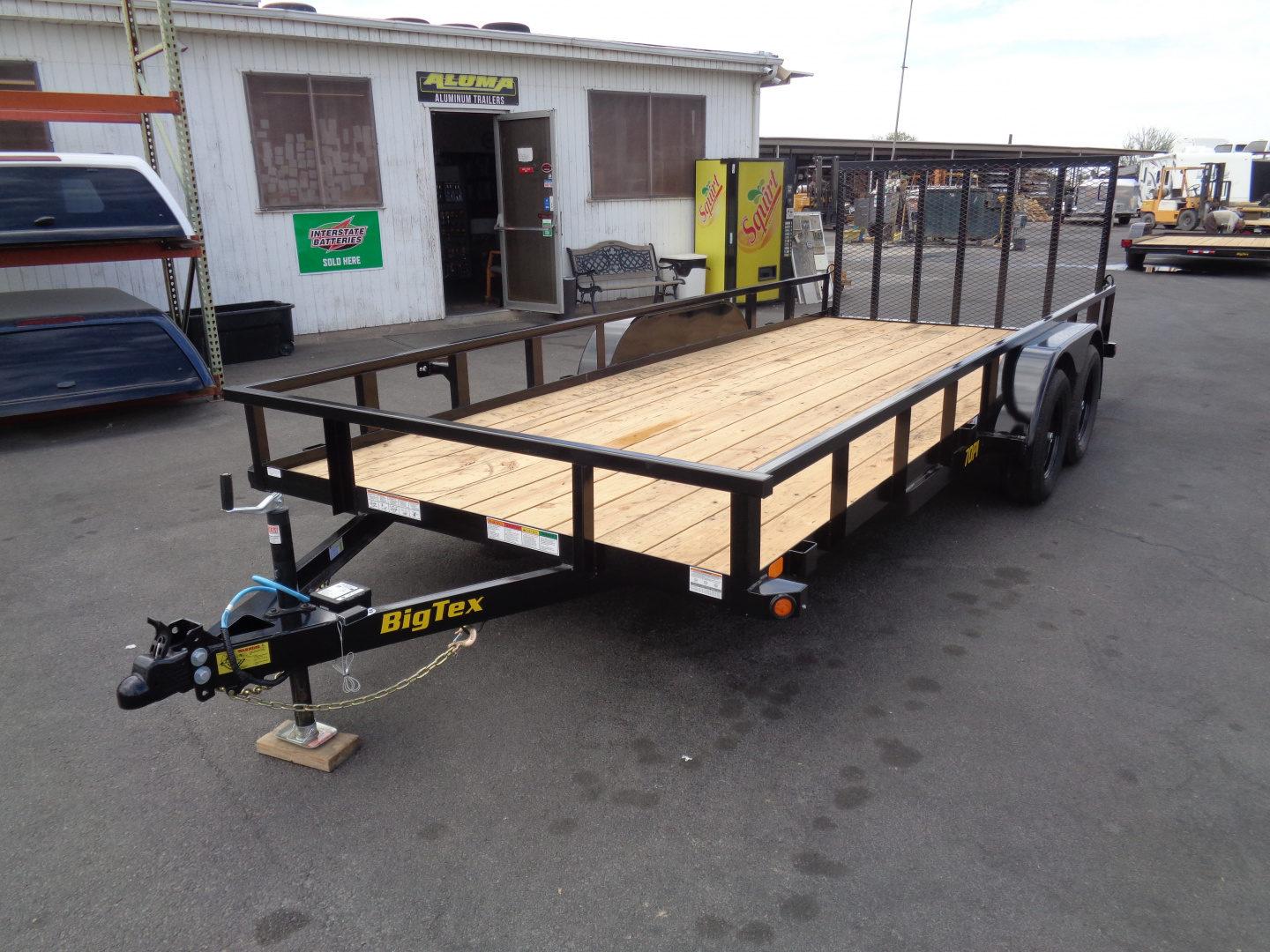 New 2026 Big Tex Trailers * 70PI-18 * 18Ft Tandem Axle Utility Trailer w/ Ramp Gate