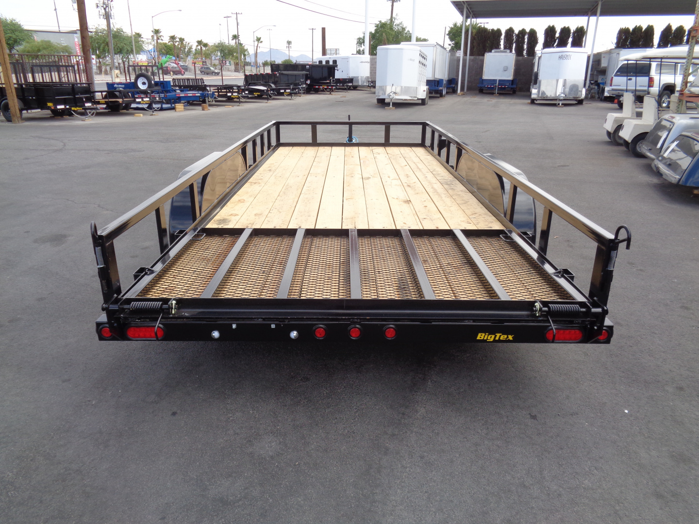 New 2026 Big Tex Trailers * 70PI-18 * 18Ft Tandem Axle Utility Trailer w/ Ramp Gate