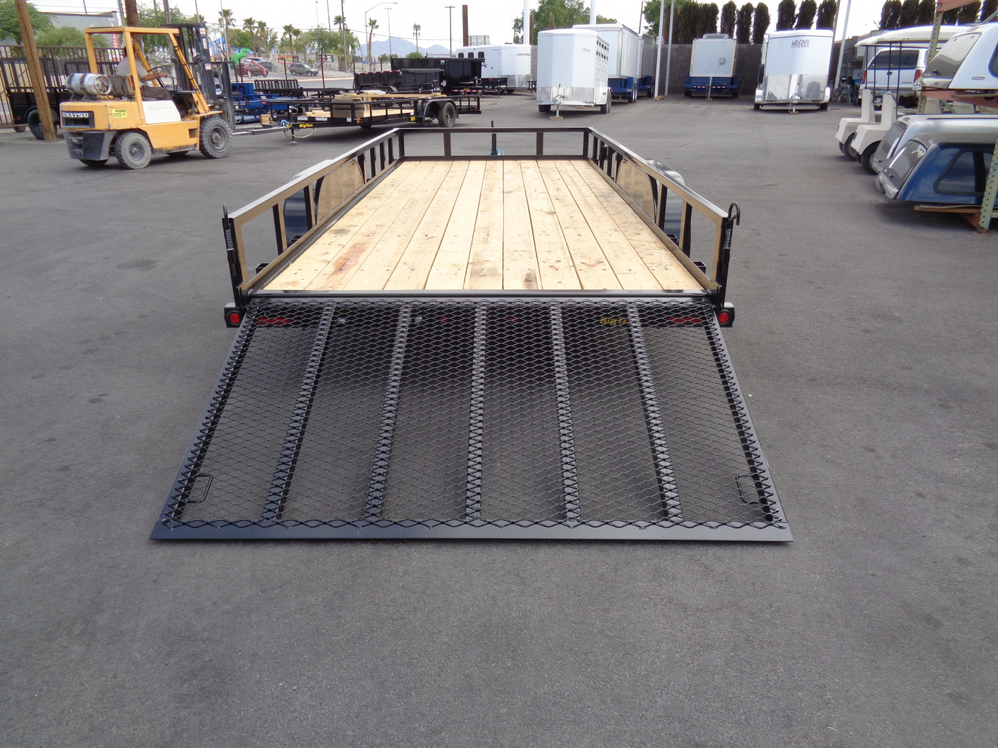 New 2026 Big Tex Trailers * 70PI-18 * 18Ft Tandem Axle Utility Trailer w/ Ramp Gate