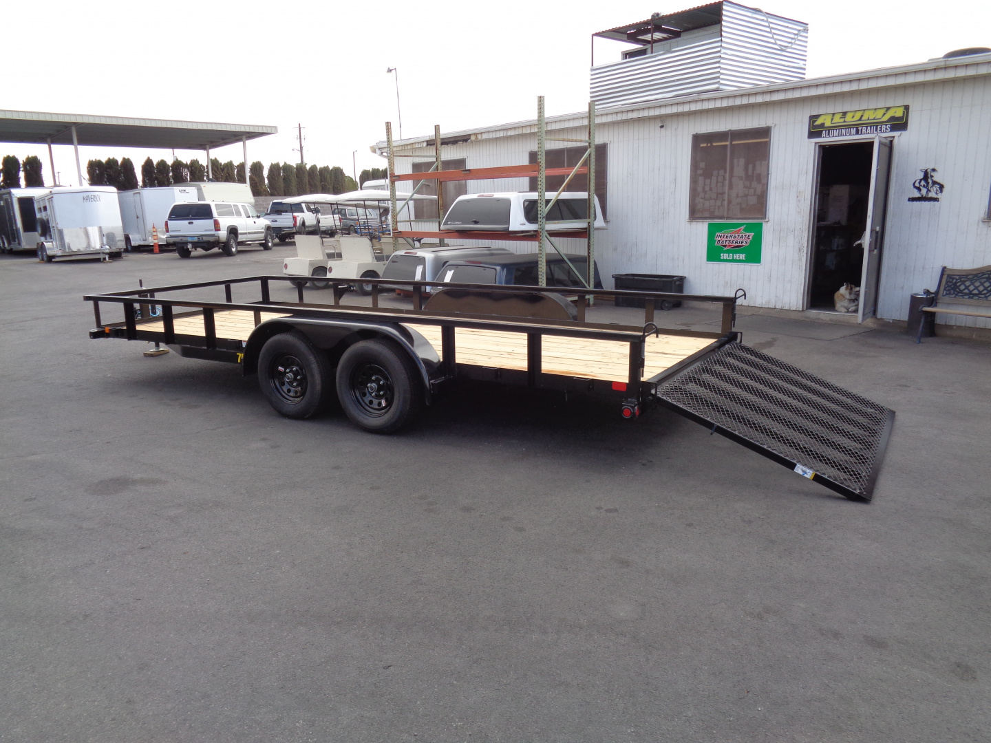 New 2026 Big Tex Trailers * 70PI-18 * 18Ft Tandem Axle Utility Trailer w/ Ramp Gate