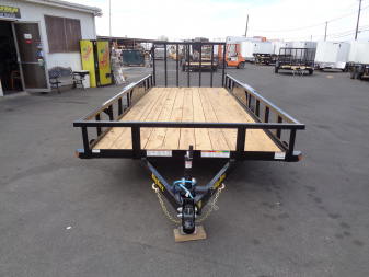 New 2026 Big Tex Trailers * 70PI-18 * 18Ft Tandem Axle Utility Trailer w/ Ramp Gate