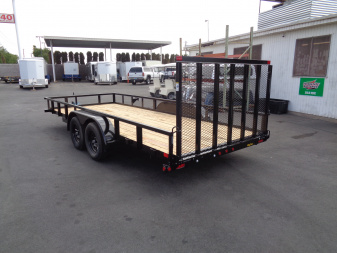 New 2026 Big Tex Trailers * 70PI-18 * 18Ft Tandem Axle Utility Trailer w/ Ramp Gate