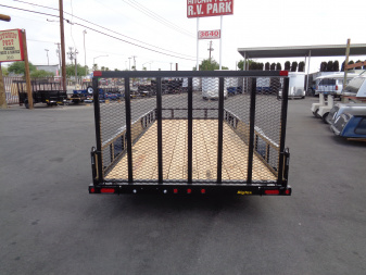 New 2026 Big Tex Trailers * 70PI-18 * 18Ft Tandem Axle Utility Trailer w/ Ramp Gate