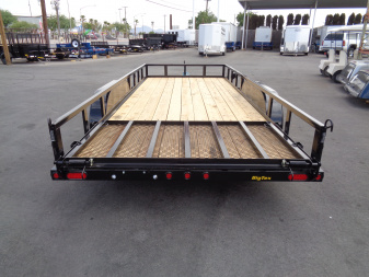 New 2026 Big Tex Trailers * 70PI-18 * 18Ft Tandem Axle Utility Trailer w/ Ramp Gate