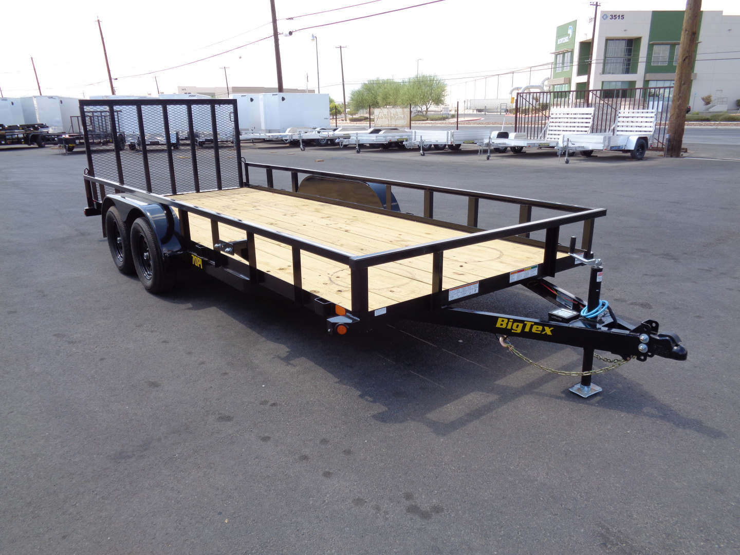 New 2026 Big Tex Trailers * 70PI-18 * 18Ft Tandem Axle Utility Trailer w/ Ramp Gate
