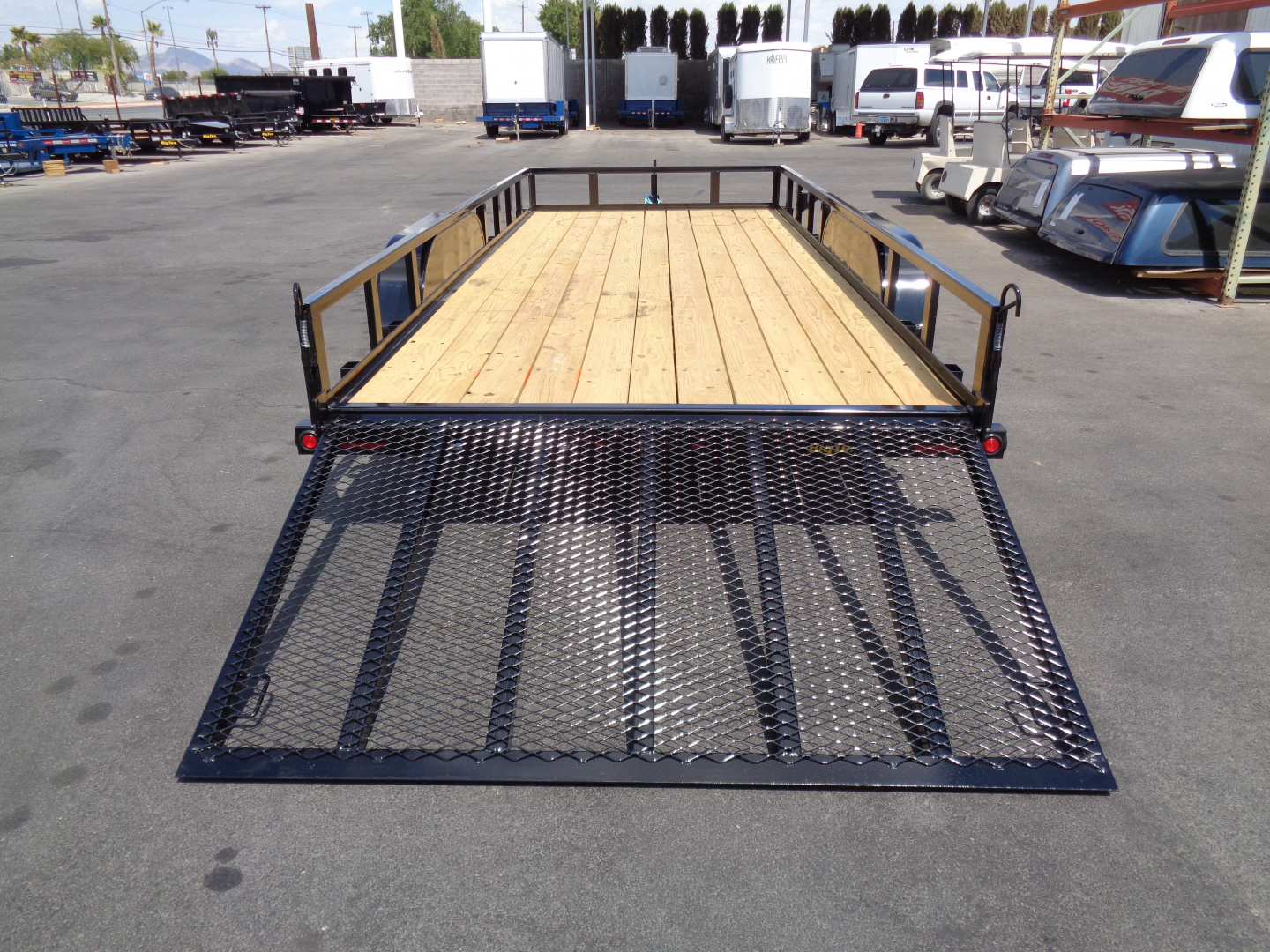 New 2026 Big Tex Trailers * 70PI-18 * 18Ft Tandem Axle Utility Trailer w/ Ramp Gate