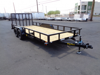 New 2026 Big Tex Trailers * 70PI-18 * 18Ft Tandem Axle Utility Trailer w/ Ramp Gate