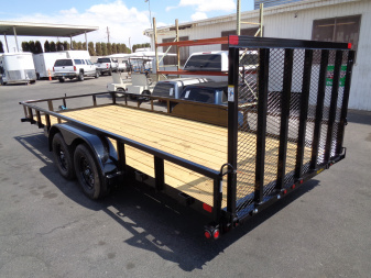 New 2026 Big Tex Trailers * 70PI-18 * 18Ft Tandem Axle Utility Trailer w/ Ramp Gate