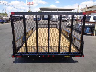 New 2026 Big Tex Trailers * 70PI-18 * 18Ft Tandem Axle Utility Trailer w/ Ramp Gate