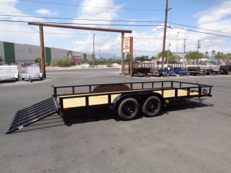 New 2026 Big Tex Trailers * 70PI-18 * 18Ft Tandem Axle Utility Trailer w/ Ramp Gate
