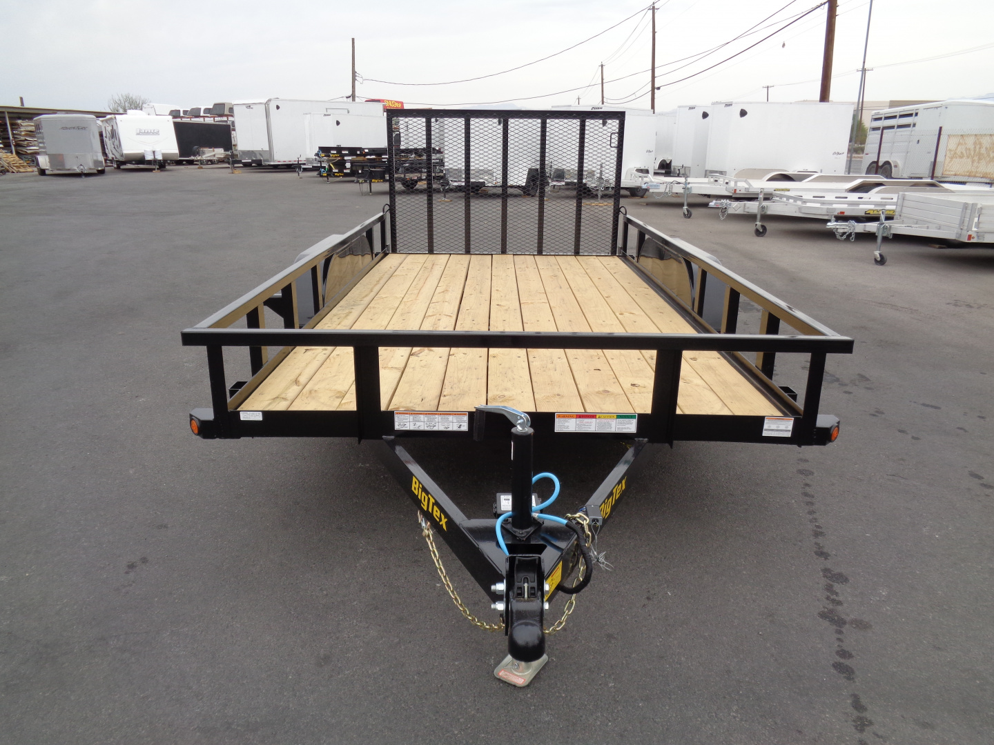 New 2026 Big Tex Trailers * 70PI-14 * 14Ft Tandem Axle Utility Trailer w/ Ramp Gate