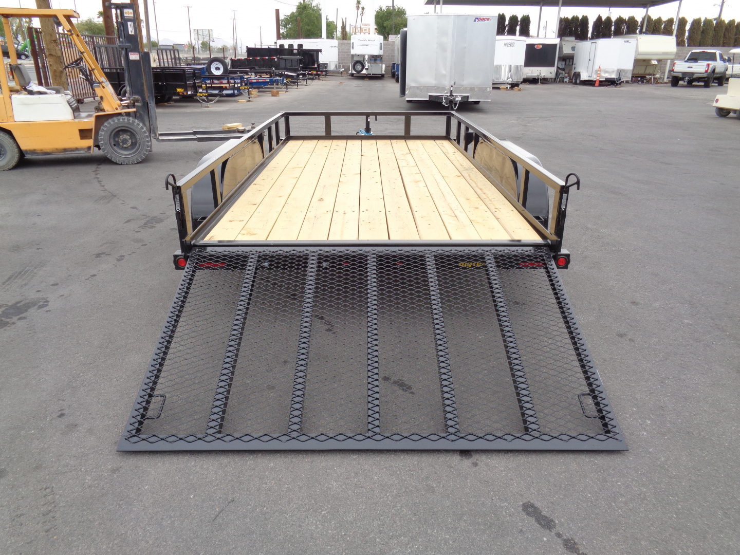 New 2026 Big Tex Trailers * 70PI-14 * 14Ft Tandem Axle Utility Trailer w/ Ramp Gate