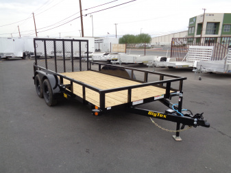 New 2026 Big Tex Trailers * 70PI-14 * 14Ft Tandem Axle Utility Trailer w/ Ramp Gate