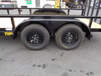 New 2026 Big Tex Trailers * 70PI-14 * 14Ft Tandem Axle Utility Trailer w/ Ramp Gate