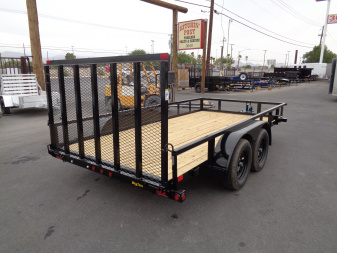 New 2026 Big Tex Trailers * 70PI-14 * 14Ft Tandem Axle Utility Trailer w/ Ramp Gate