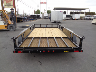New 2026 Big Tex Trailers * 70PI-14 * 14Ft Tandem Axle Utility Trailer w/ Ramp Gate