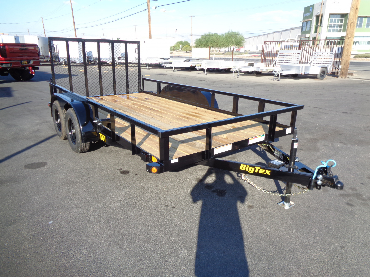New 2026 Big Tex Trailers * 70PI-14 * 14Ft Tandem Axle Utility Trailer w/ Ramp Gate