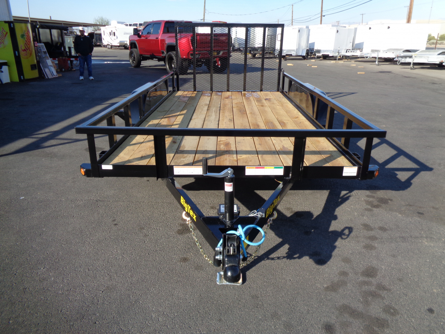 New 2026 Big Tex Trailers * 70PI-14 * 14Ft Tandem Axle Utility Trailer w/ Ramp Gate