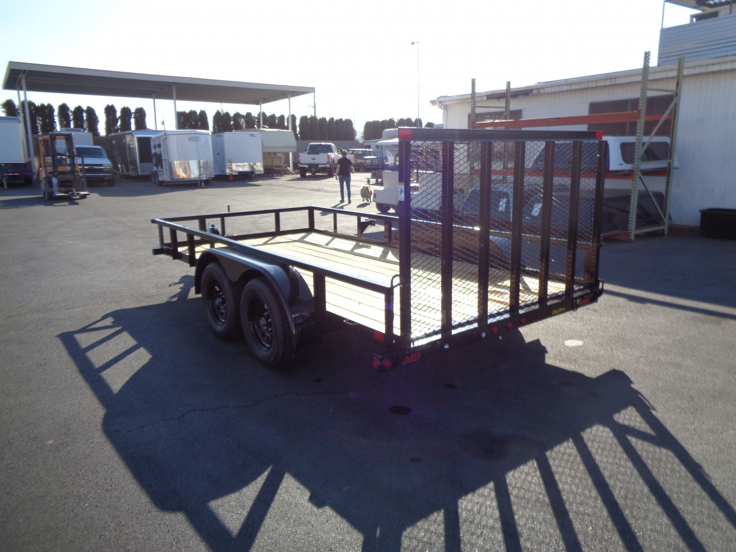 New 2026 Big Tex Trailers * 70PI-14 * 14Ft Tandem Axle Utility Trailer w/ Ramp Gate