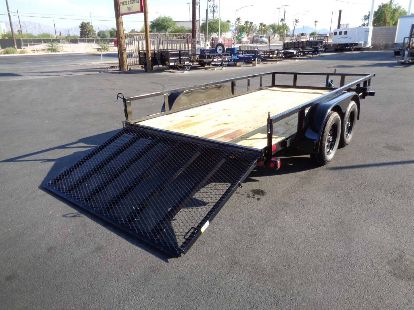 New 2026 Big Tex Trailers * 70PI-14 * 14Ft Tandem Axle Utility Trailer w/ Ramp Gate