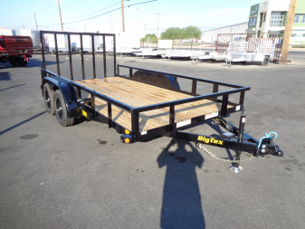 New 2026 Big Tex Trailers * 70PI-14 * 14Ft Tandem Axle Utility Trailer w/ Ramp Gate