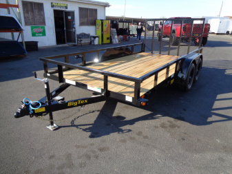 New 2026 Big Tex Trailers * 70PI-14 * 14Ft Tandem Axle Utility Trailer w/ Ramp Gate
