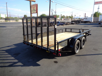 New 2026 Big Tex Trailers * 70PI-14 * 14Ft Tandem Axle Utility Trailer w/ Ramp Gate