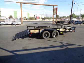 New 2026 Big Tex Trailers * 70PI-14 * 14Ft Tandem Axle Utility Trailer w/ Ramp Gate