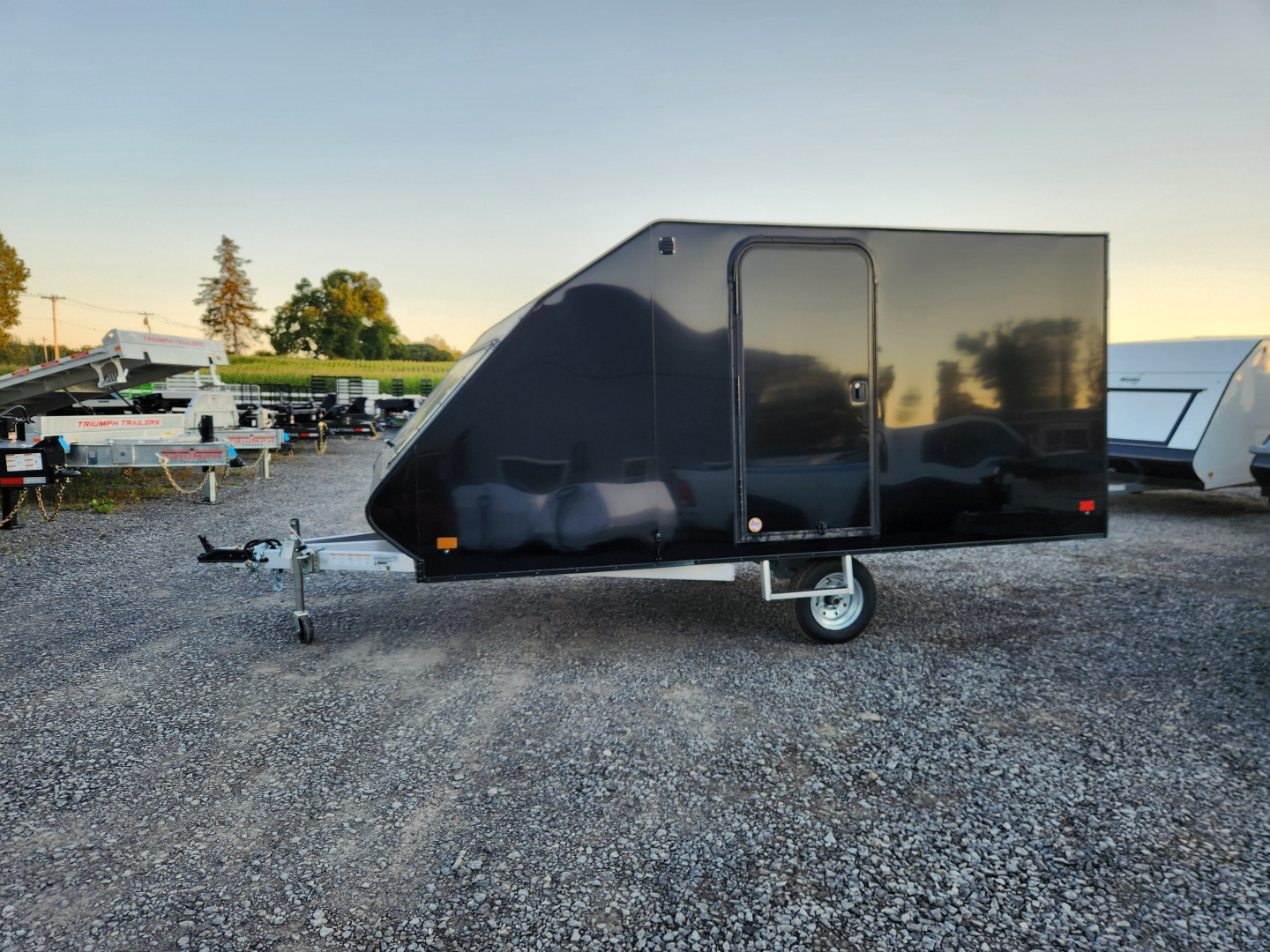 New 2026 Mission MFS101X13 Snowmobile Trailer